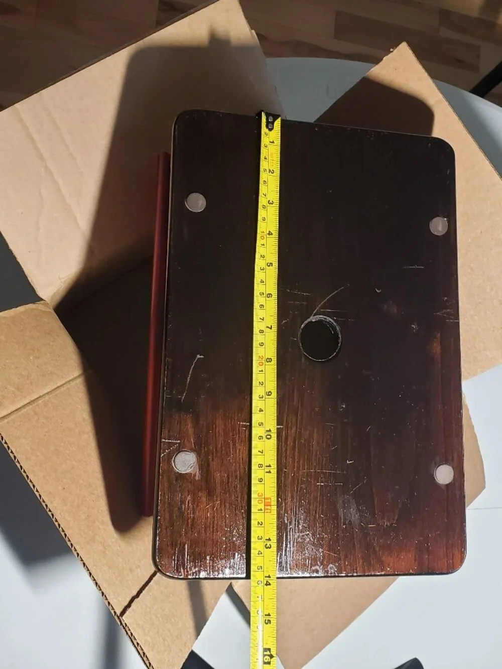 Wood House Jewelry Box - shipping included